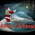 Fly Fishing Santa