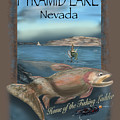 Pyramid Lake Fishing by Ladder